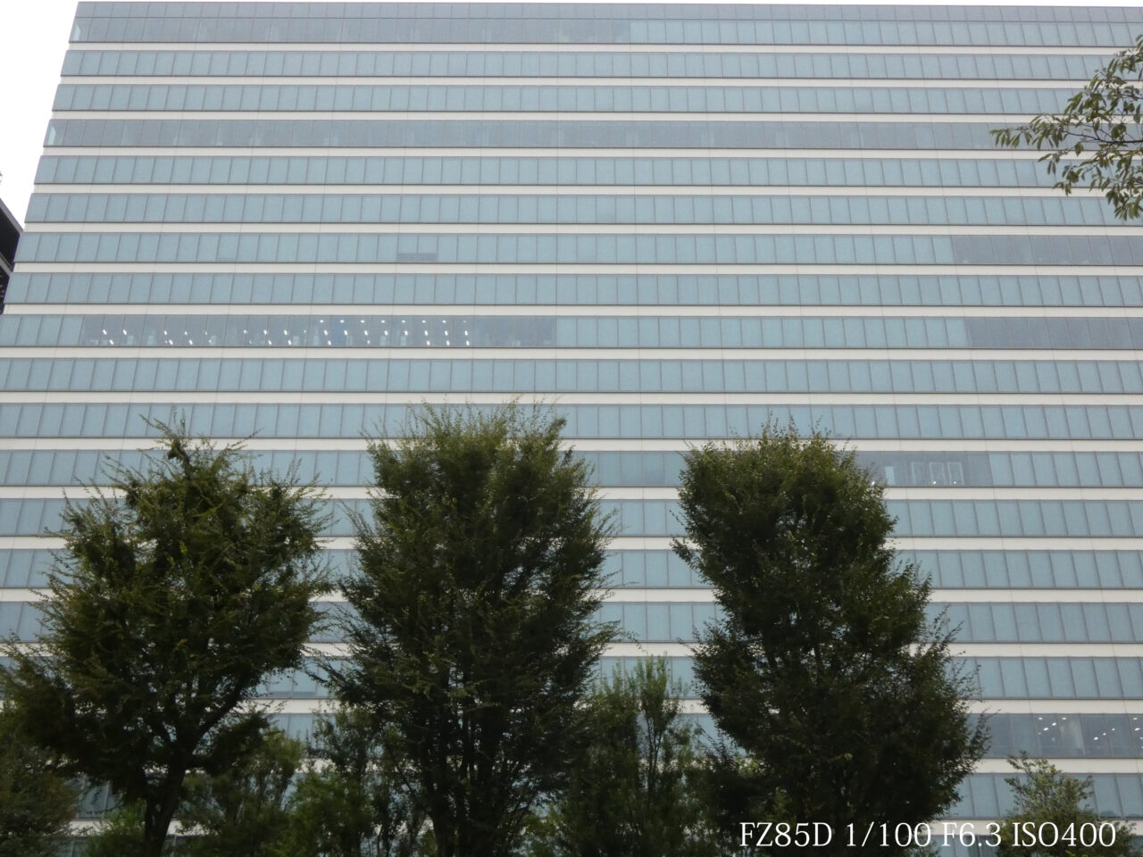 Panasonic LUMIX FZ85Dで撮影した解像力の比較用の写真（全体）